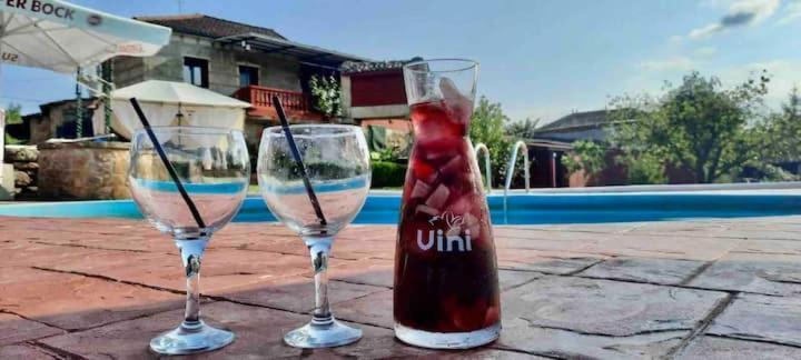Alojamiento Entero Con Piscina Y Jardin. Ουρένσε Εξωτερικό φωτογραφία
